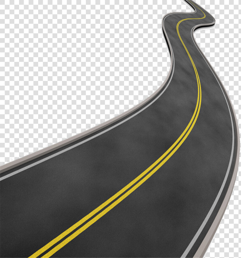 Clipart Black And White Download Curved Street Clipart   Car Driving Png  Transparent PngTransparent PNG