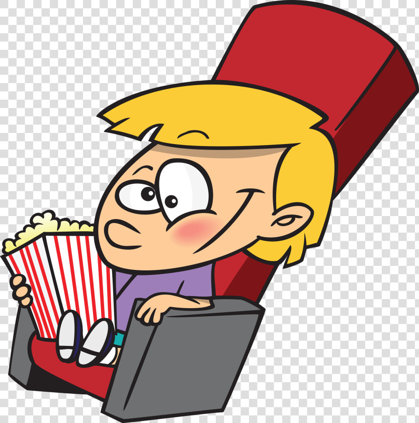 Movie Kid Fan Mascot   Cartoon Popcorn And Movie  HD Png DownloadTransparent PNG