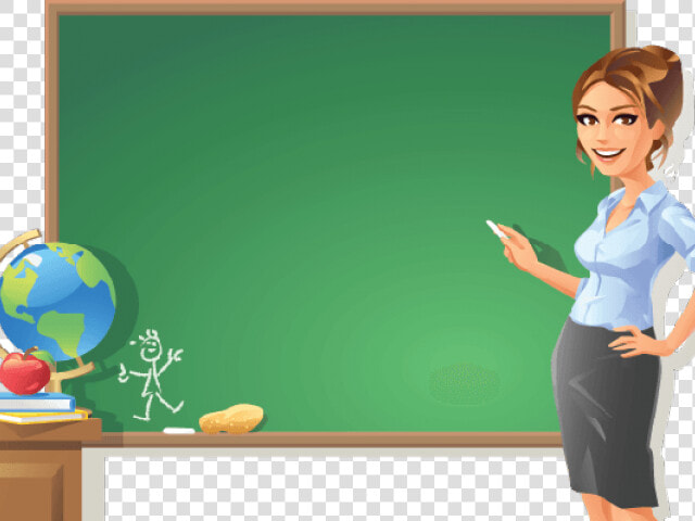 Blackboard Clipart Female English Teacher   Png Download   Enhanced Teacher Education Curriculum Anchored On Obe  Transparent PngTransparent PNG