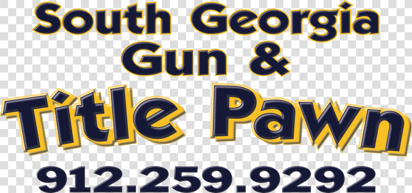 South Georgia Gun And Title Pawn  HD Png DownloadTransparent PNG