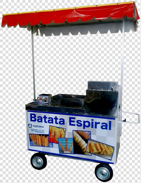 Clip Art Maquina De Batata Espiral   Carrinho Para Batata Espiral  HD Png DownloadTransparent PNG