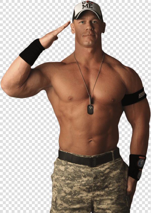 John Cena Soldier   John Cena Salute  HD Png DownloadTransparent PNG