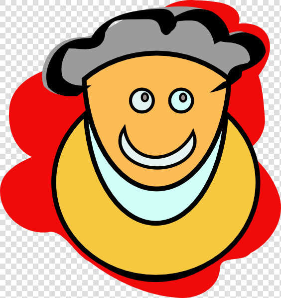 Smiling Man Svg Clip Arts   Orang Senyum Svg  HD Png DownloadTransparent PNG