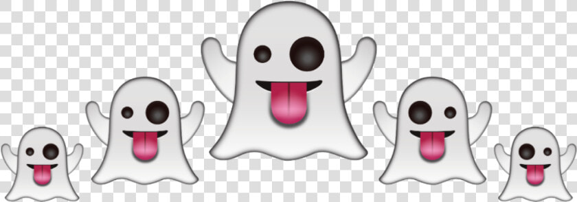  emoji  crown  ghost  white  black  blanco  negro  emojicrown   Fantasma De Whatsapp Emoji  HD Png DownloadTransparent PNG