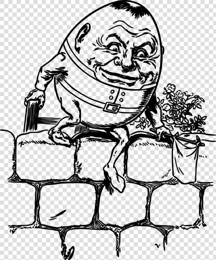 Humpty Dumpty Egg Alice In Wonderland Free Photo  HD Png DownloadTransparent PNG