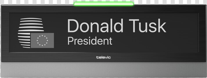 Televic Nameplate  HD Png DownloadTransparent PNG