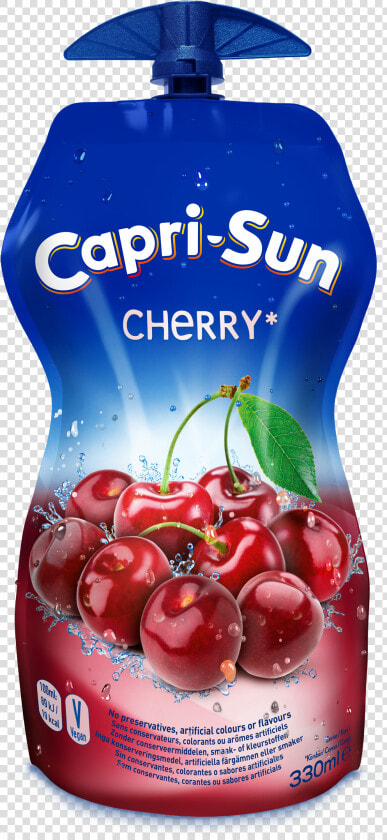 Capri Sun Cherry 330ml  HD Png DownloadTransparent PNG