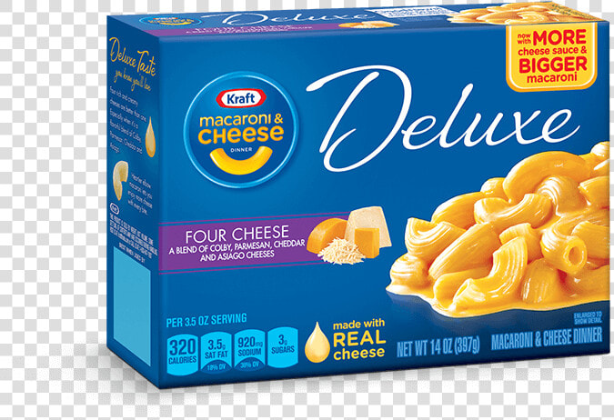 Mac And Cheese Kraft Deluxe  HD Png DownloadTransparent PNG