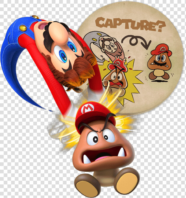 Transparent Cappy Png   Super Mario Odyssey Capture  Png DownloadTransparent PNG