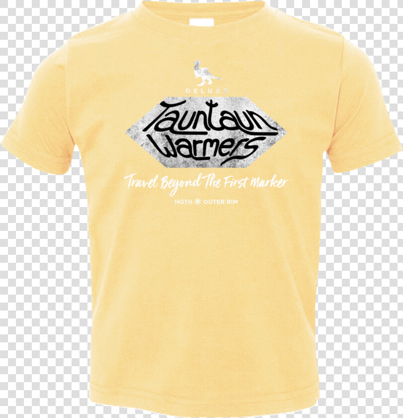 Tauntaun Warmers Toddler Premium T shirt   Yellow Billionaire Boys Club T Shirt  HD Png DownloadTransparent PNG