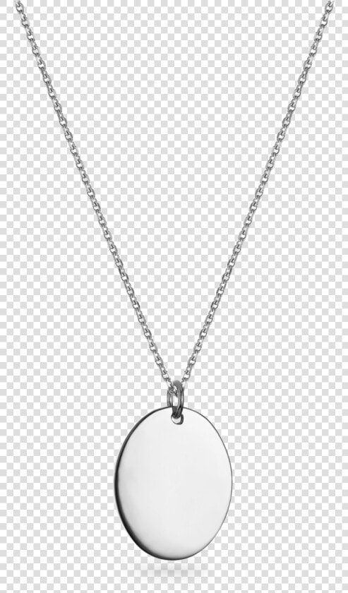 18ct White Gold Large Oval Pendant   Locket  HD Png DownloadTransparent PNG