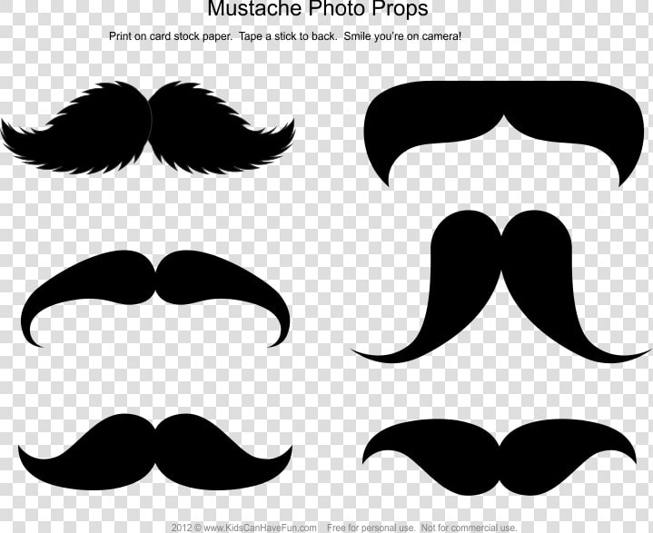 Mustache Photo Booth Props  HD Png DownloadTransparent PNG