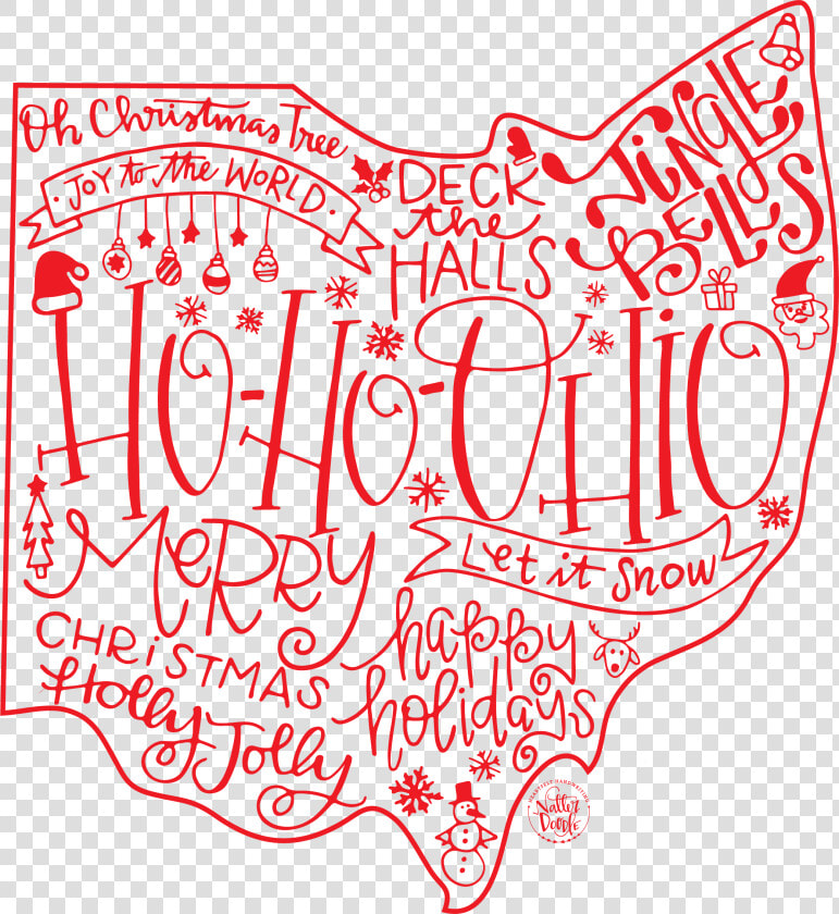 Ho Ho Ohio Fleece Pullover   Illustration  HD Png DownloadTransparent PNG