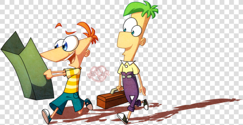 Phineas Flynn Ferb 2 Perry The Platypus Candace   Phineas And Ferb Writing  HD Png DownloadTransparent PNG