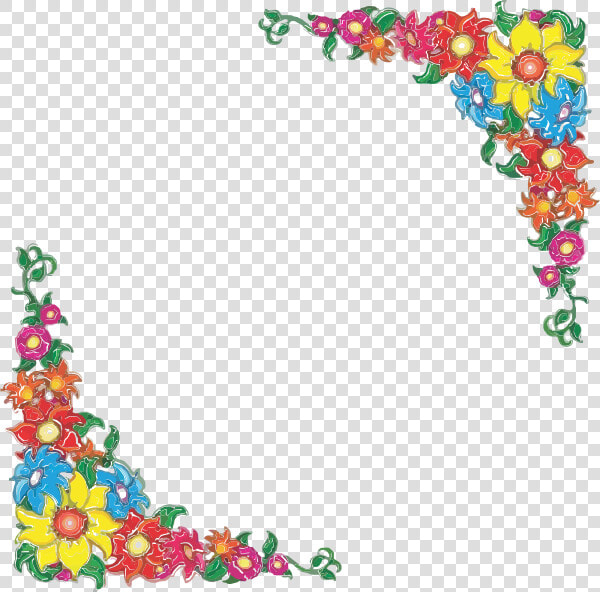 Clipart Frame Spring   Border Design For Yellow Chart Paper  HD Png DownloadTransparent PNG