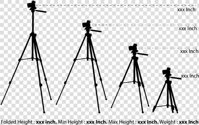 Silhouette Camera Tripod   Video Camera  HD Png DownloadTransparent PNG