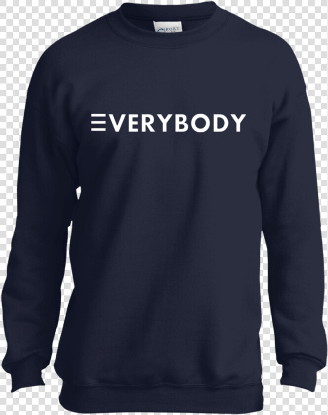 Logic Everybody Youth Ls Shirt sweatshirt hoodie Youth   Black Long Sleeve Dallas Cowboys Shirt  HD Png DownloadTransparent PNG