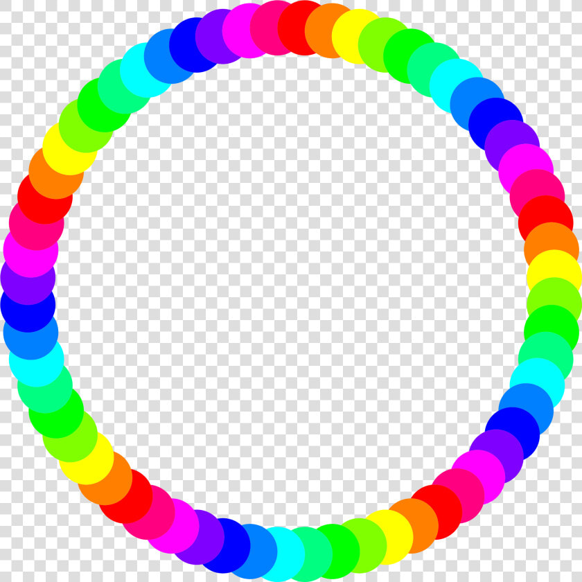 Rainbow Circle Border   Free Rainbow Circle Clipart  HD Png DownloadTransparent PNG