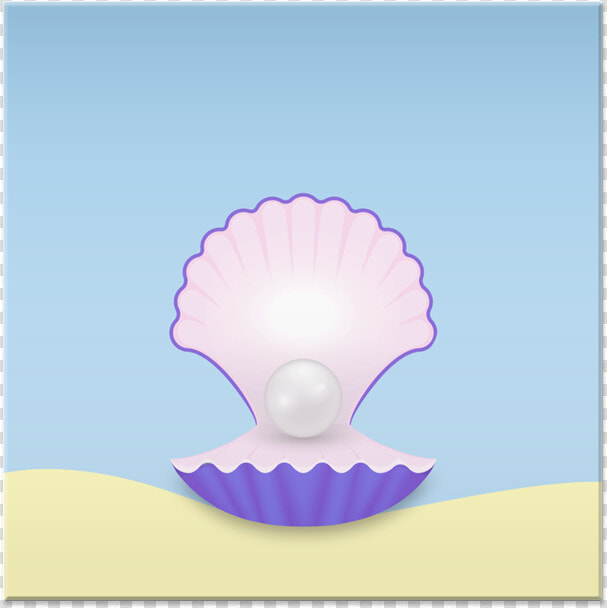 Clip Art Concha Com Perola   Illustration  HD Png DownloadTransparent PNG