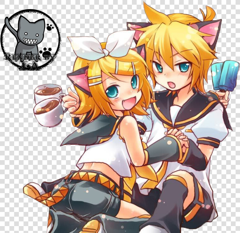 Rin And Len Kagamine  HD Png DownloadTransparent PNG