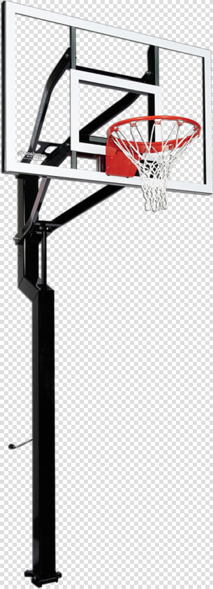 Basketball Hoops Backboard Silverback Basketball System   Goalsetter Basketball Hoops  HD Png DownloadTransparent PNG