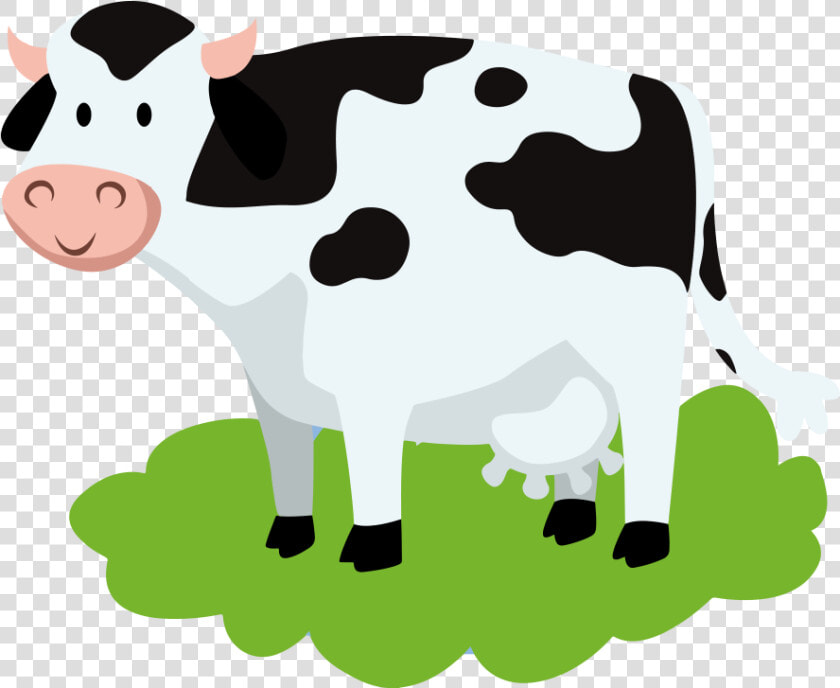 Free Download High Quality Cartoon Cow Png Transparent   Cartoon Transparent Background Cow Png  Png DownloadTransparent PNG