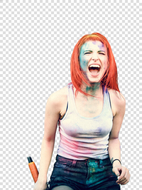 Hayley Williams  Paramore  And Hayley Image   Hayley Williams Face Paint  HD Png DownloadTransparent PNG