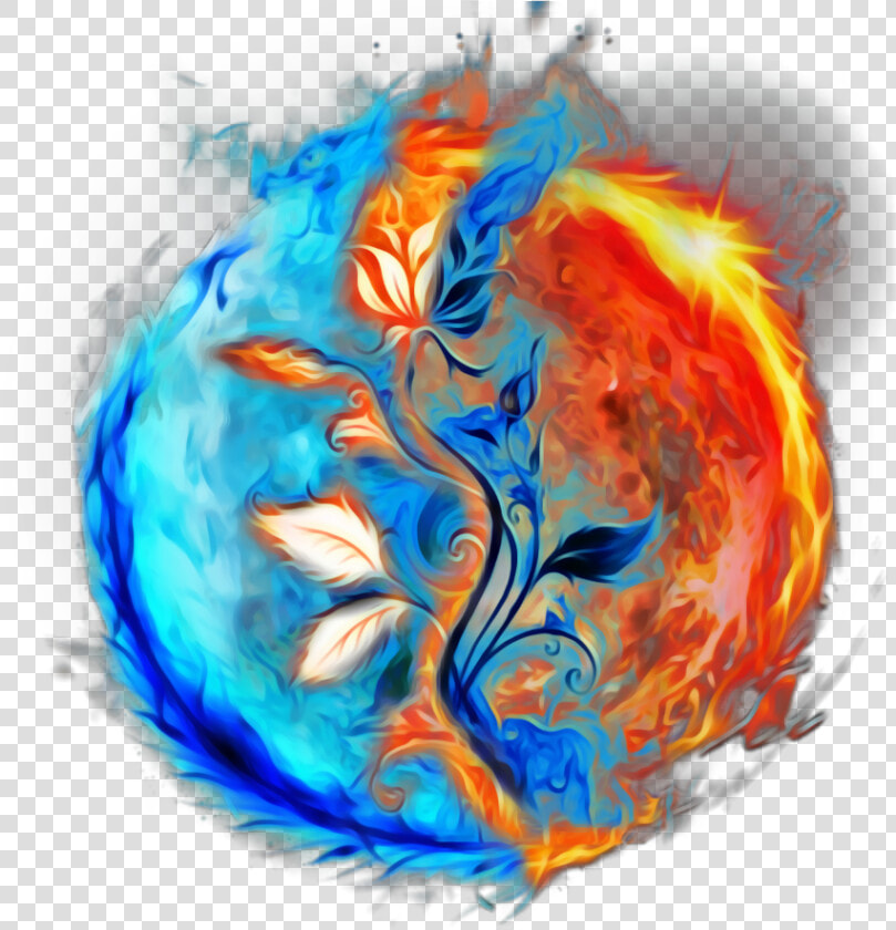  fire  ice  combat76   Transparent Fire And Ice Png  Png DownloadTransparent PNG