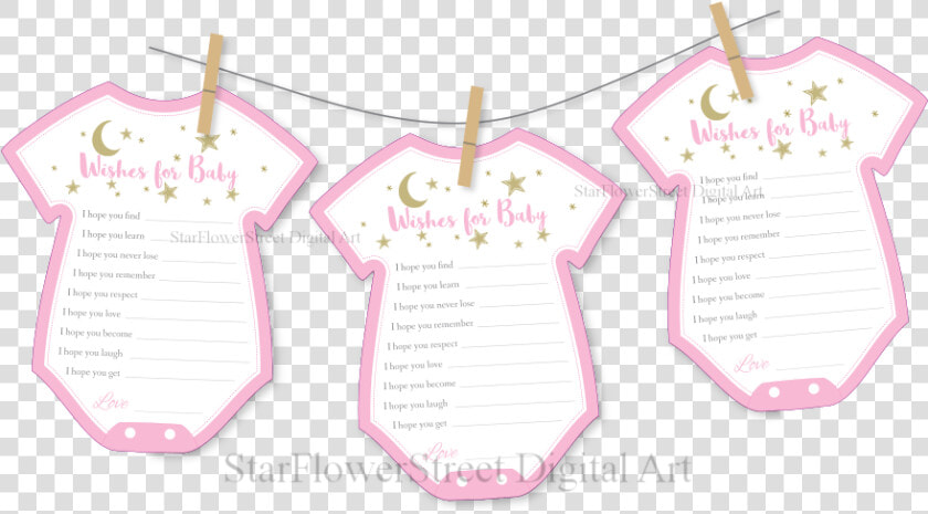 Clothesline Baby Shower Twinkle Star Moon Pink Gold   Cut Out Printable Baby Shower Decorations  HD Png DownloadTransparent PNG