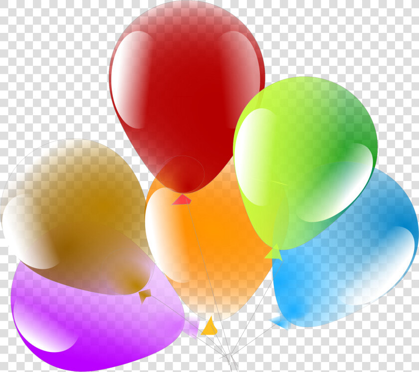 Globos  Celebración  Flotante  Colores  Aeróstatos   Baloes De Aniversario Png  Transparent PngTransparent PNG