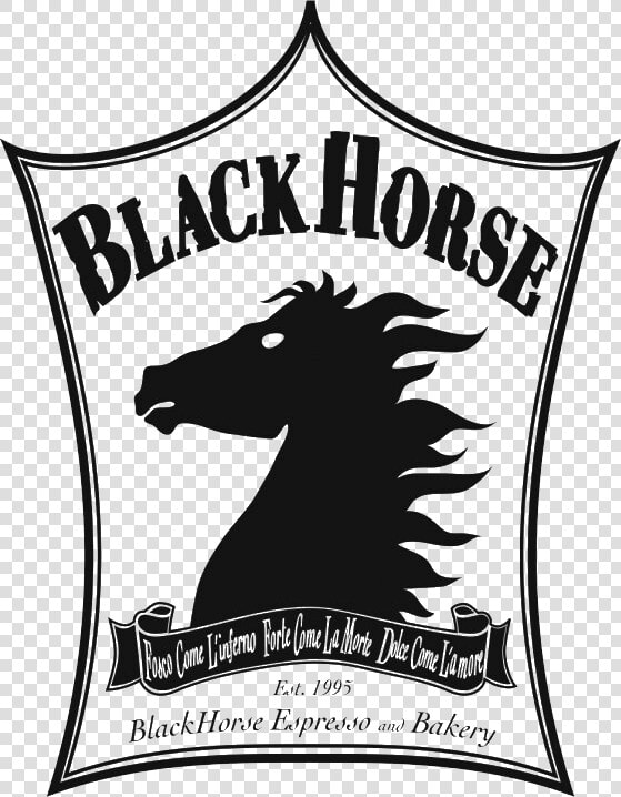 Transparent Black Horse Png   Black Horse Coffee San Luis Obispo  Png DownloadTransparent PNG