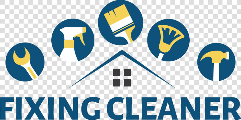 Download Handyman Cleaning Logo Clipart Logo Commercial   Cleaning And Maintenance Logo  HD Png DownloadTransparent PNG