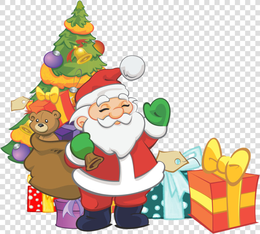 Christmas Eve Claus Clip   Santa Claus Clipart Free  HD Png DownloadTransparent PNG