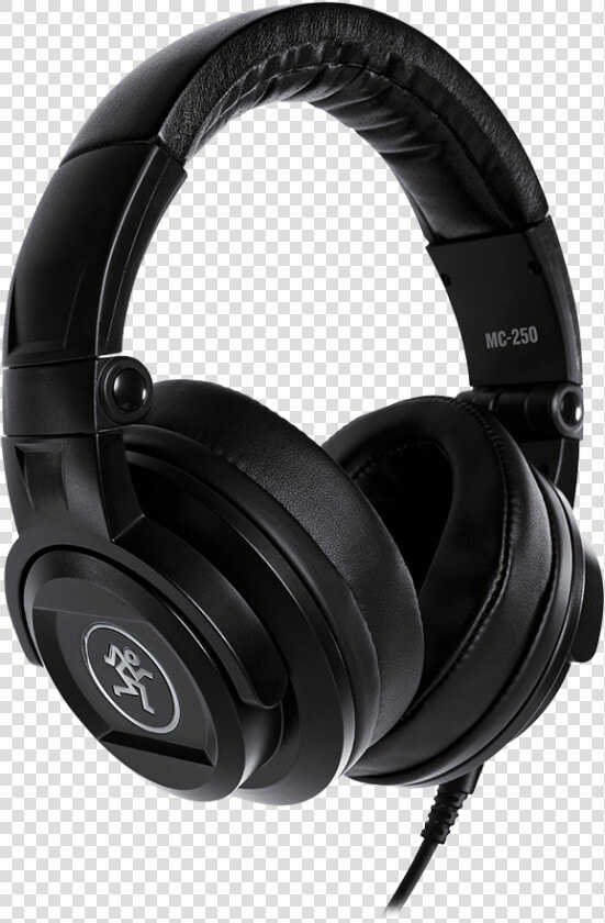 Mackie Mc 250 Over Ear Headphones   Mackie Professional Closed Back Headphones  HD Png DownloadTransparent PNG