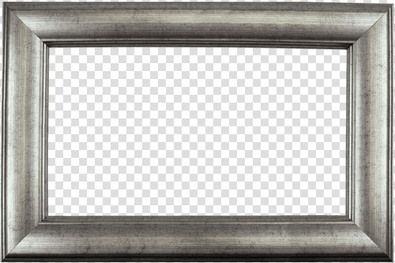 Contemporary Silver Mirror Frame   Picture Frame  HD Png DownloadTransparent PNG