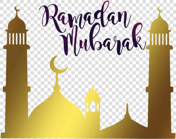 Gold Clipart Mosque   Ramzan Eid Mubarak Png  Transparent PngTransparent PNG