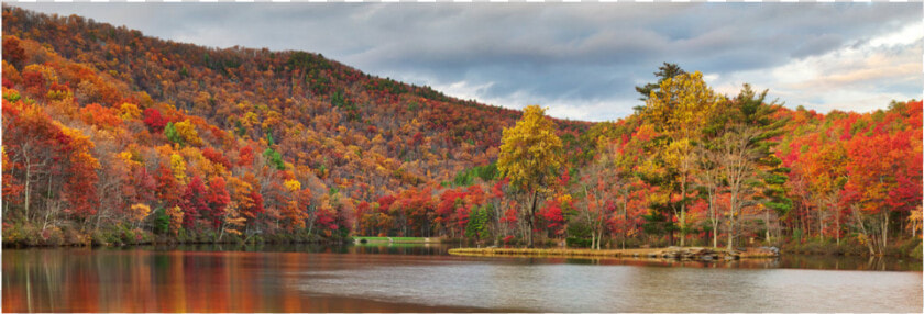  autumn  fall  trees  reflection  background  overlay   Loch  HD Png DownloadTransparent PNG