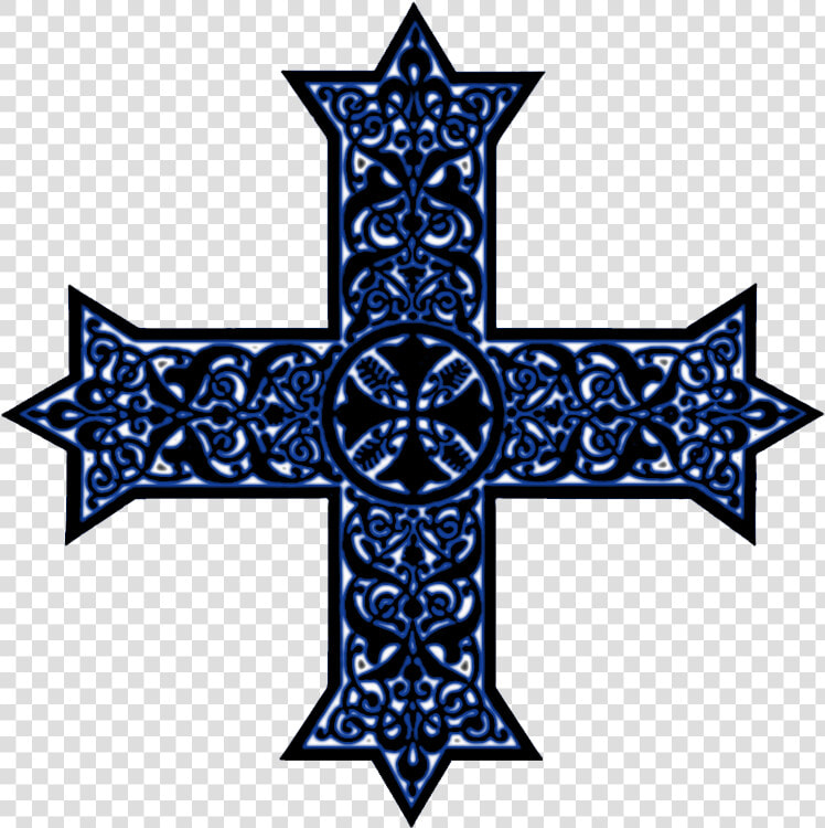 Coptic Crosses In Black  White And Color Combinations   Transparent Coptic Christian Cross  HD Png DownloadTransparent PNG