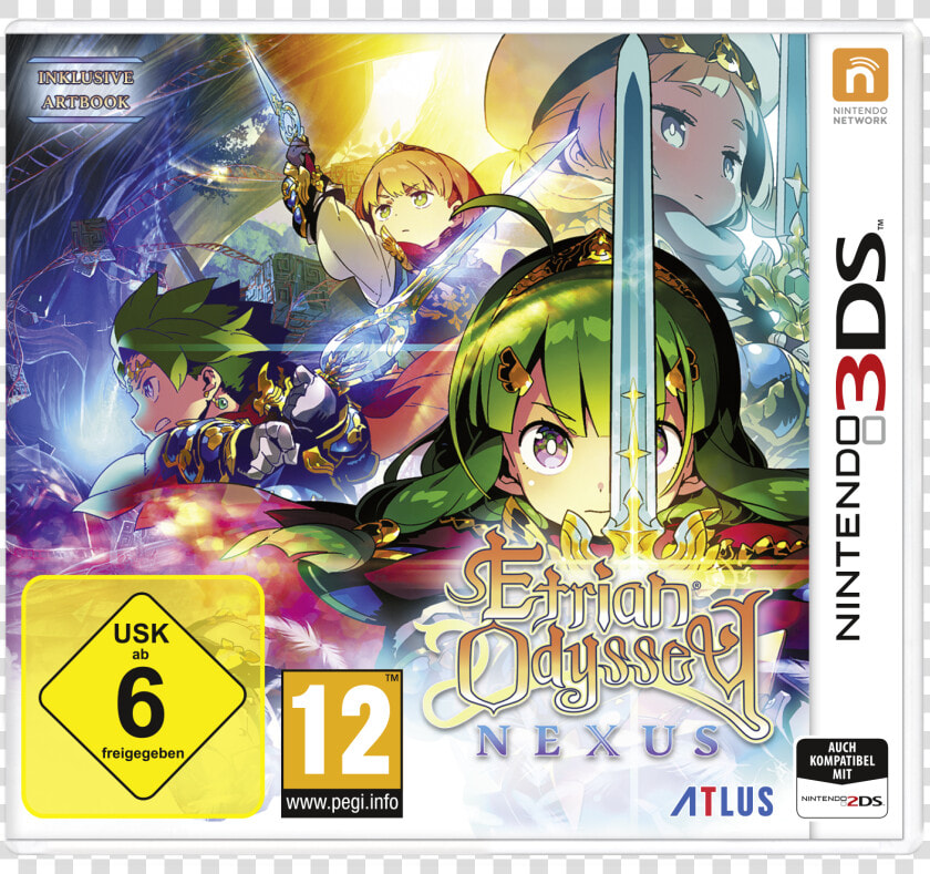 Etrian Odyssey X Release Date  HD Png DownloadTransparent PNG