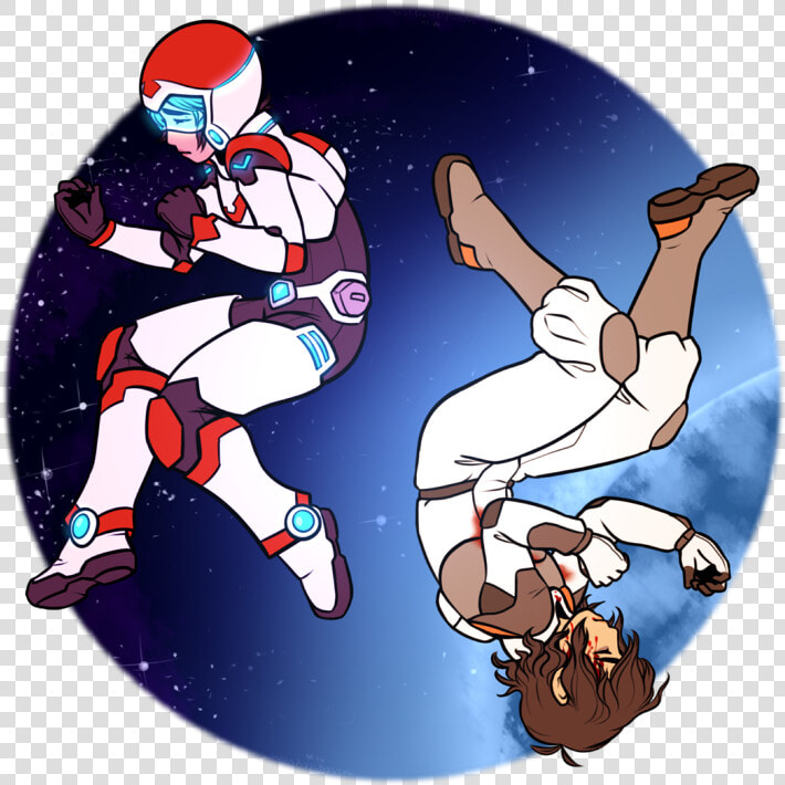 Keith And Lance Floating In Space  HD Png DownloadTransparent PNG