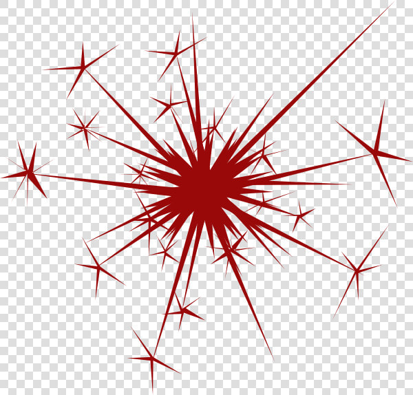 Red Sparkles Fireworks   Sparkle Clip Art  HD Png DownloadTransparent PNG