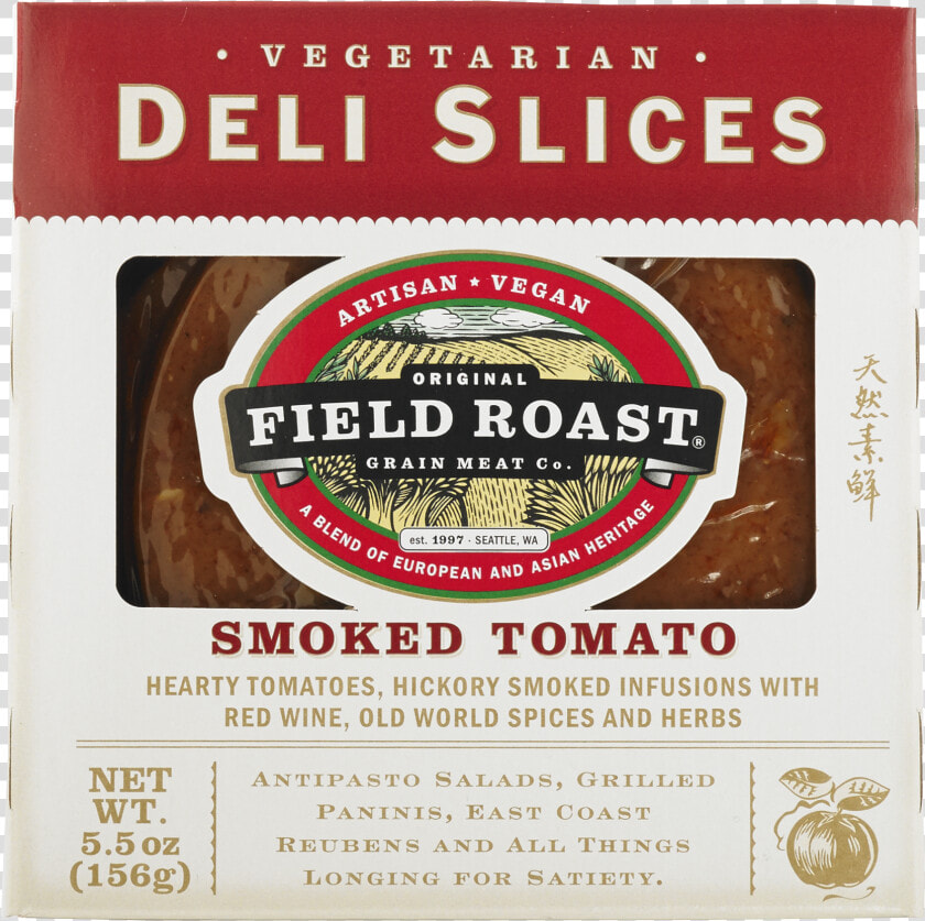 Smoked Tomato Deli Slices   Field Roast Tomato Slices  HD Png DownloadTransparent PNG