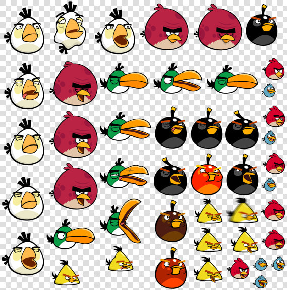 D Sprites Pinterest And   Angry Bird Sprites  HD Png DownloadTransparent PNG