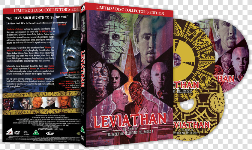 The Story Of Hellraiser And Hellraiser Ii Now Available   Hellbound Hellraiser Ii Leviathan  HD Png DownloadTransparent PNG