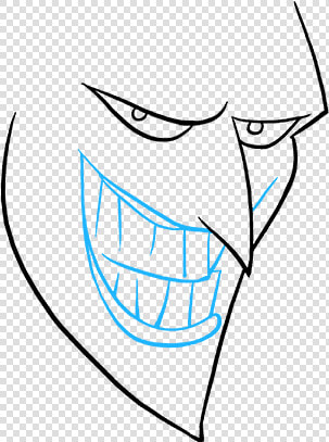 How To Draw Joker   Joker Images Drawing Easy  HD Png DownloadTransparent PNG