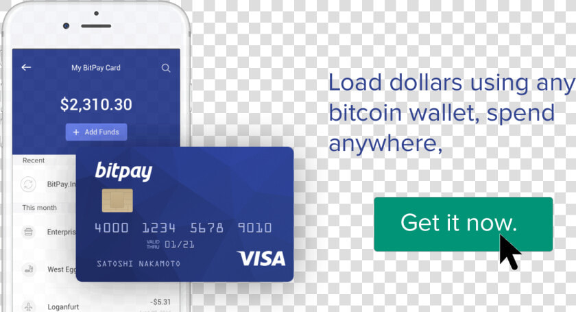 Bitcoin Users Who Wish To Order The Bitpay Card Can   Visa  HD Png DownloadTransparent PNG