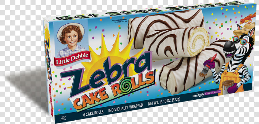 Little Debbie Zebra Cake Rolls  HD Png DownloadTransparent PNG