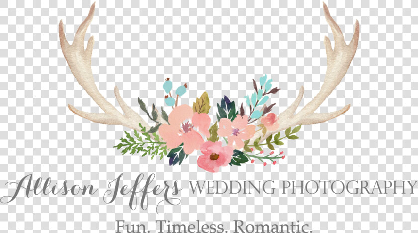 Transparent Deer Antler Clip Art   Flowers With Antlers Png  Png DownloadTransparent PNG