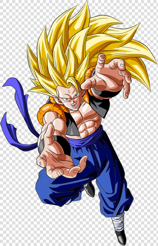 Gogeta Transparent Vegito Vector Royalty Free Download   Gogeta Super Saiyan 3  HD Png DownloadTransparent PNG