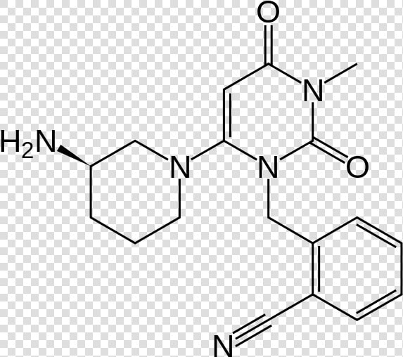 Alogliptin Molecular Structure   Riboflavin  HD Png DownloadTransparent PNG